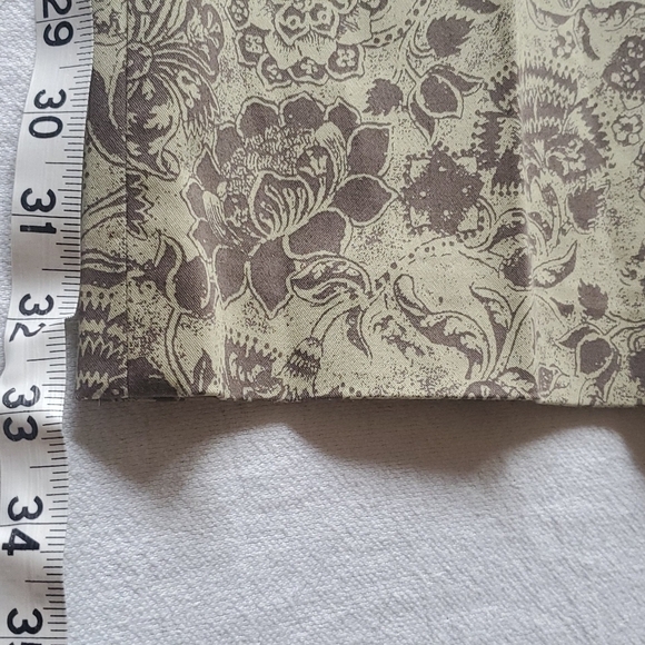 Sigrid Olsen Highland Meadow Sage Mix Side Zippered Sz. 12 Pants - Picture 11 of 12